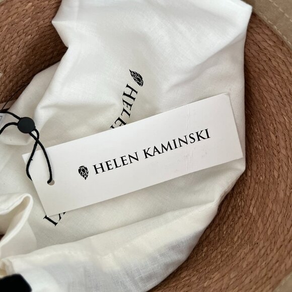 NWT - Helen Kaminski Nelita Raffia Hat - Nougat👒 - Picture 7 of 8